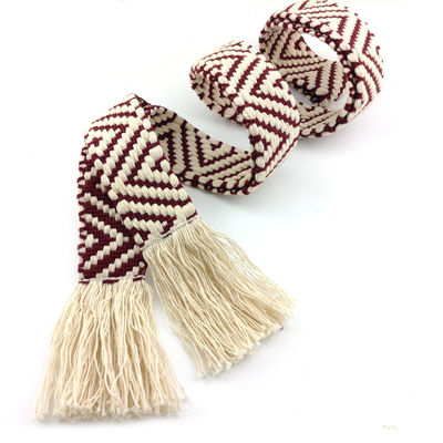 qualità  40mm*210cm  Cotton Webbing Waist Strap For Garment Accessories fabbrica