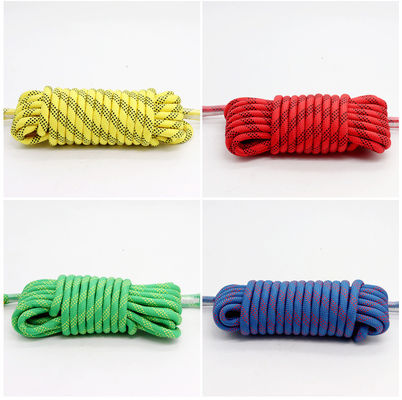 Corde da arrampicata in nylon da 2000 libbre Corde da arrampicata in nylon statiche di alta resistenza Corde leggere