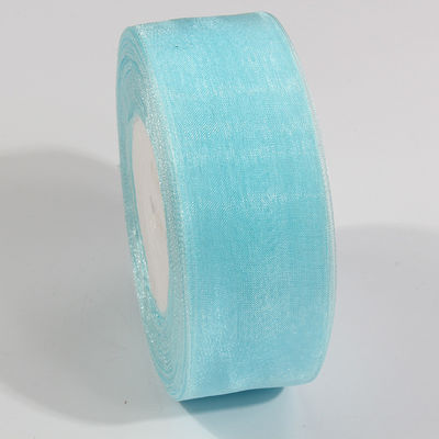2.5cm nastro di organi di poliestere per arco fai da te o decorazione di matrimonio o confezione di torte