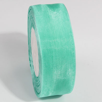 2.5cm nastro di organi di poliestere per arco fai da te o decorazione di matrimonio o confezione di torte