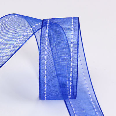 25mm di spessore 38mm di poliestere organza per imballaggio regalo di fiori