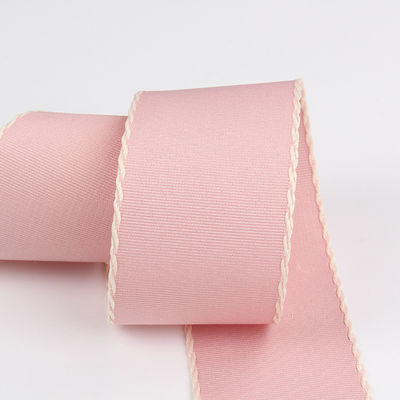 10mm-38mm Nastro di poliestere grossogranello cucito ISO9001 Modello solido