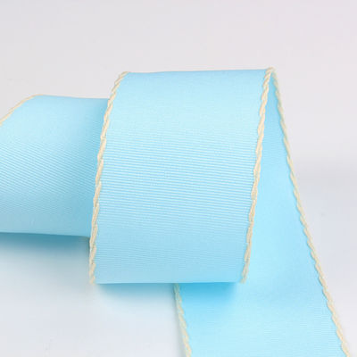 10mm-38mm Nastro di poliestere grossogranello cucito ISO9001 Modello solido