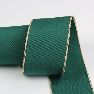 10mm-38mm Nastro di poliestere grossogranello cucito ISO9001 Modello solido