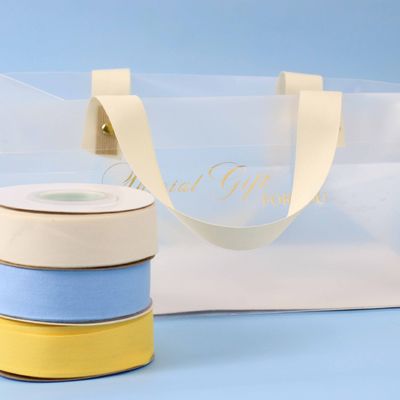 25mm massiccio giallo Twill Nastro 100% di cotone Twill Nastro By The Yard