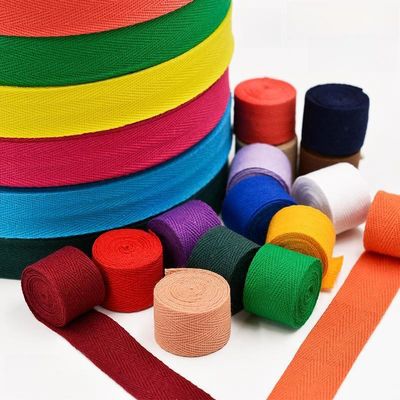 Herribone Design nastro di cotone viola arancione nastro di cotone