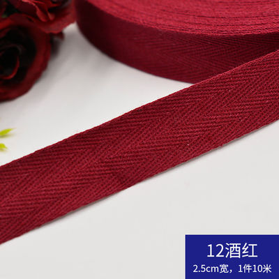 Herribone Design nastro di cotone viola arancione nastro di cotone