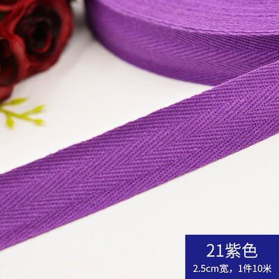 Herribone Design nastro di cotone viola arancione nastro di cotone
