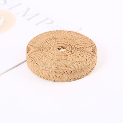 Certificato FSC Raffia Nastro di carta tessuta Eco-friendly Wrapping Gift Paper Ribbon