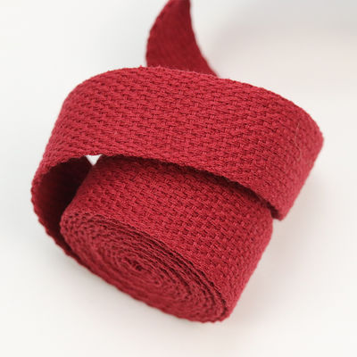 Nastro di cotone nero di design semplice ODM 100 Nastro di cotone grosso