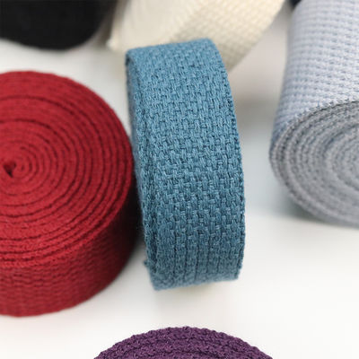 Nastro di cotone nero di design semplice ODM 100 Nastro di cotone grosso
