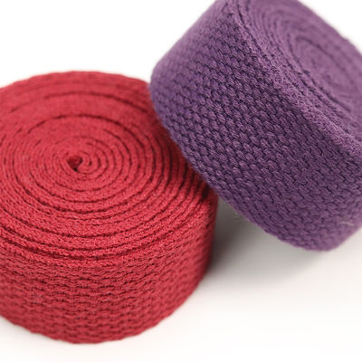 Nastro di cotone nero di design semplice ODM 100 Nastro di cotone grosso
