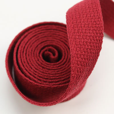 Nastro di cotone nero di design semplice ODM 100 Nastro di cotone grosso