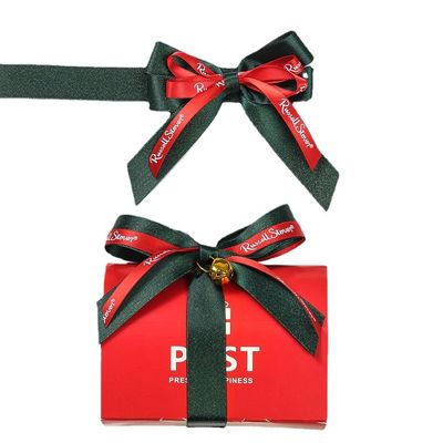 Archi di nastro di satinato di poliestere ISO9001 Nastro di satinato per imballaggio regalo