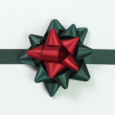 Archi di nastro di satinato di poliestere ISO9001 Nastro di satinato per imballaggio regalo