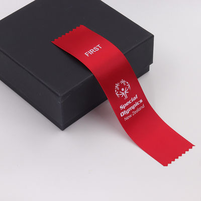 Blu Verde Medaglia Premio Nastro Poliestere Satin Nastro medaglia personalizzato