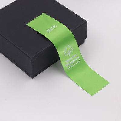 Blu Verde Medaglia Premio Nastro Poliestere Satin Nastro medaglia personalizzato