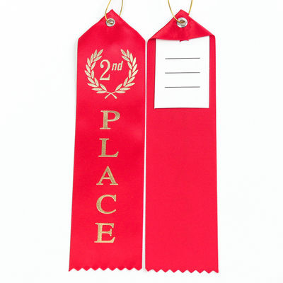 Blu Verde Medaglia Premio Nastro Poliestere Satin Nastro medaglia personalizzato