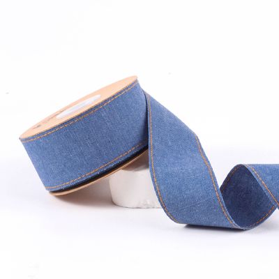 OEM ODM Blu Denim Jeans Nastro 12mm-38mm Nastro Per Jeans