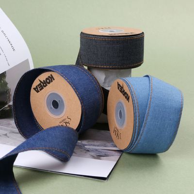 OEM ODM Blu Denim Jeans Nastro 12mm-38mm Nastro Per Jeans
