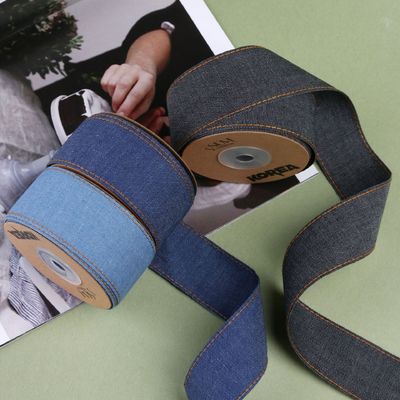 OEM ODM Blu Denim Jeans Nastro 12mm-38mm Nastro Per Jeans