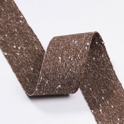 Nastro di lino di cotone a doppia faccia 6mm-40mm Rulli di nastro personalizzati OEM