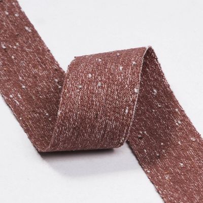 Nastro di lino di cotone a doppia faccia 6mm-40mm Rulli di nastro personalizzati OEM