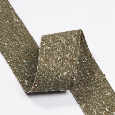 Nastro di lino di cotone a doppia faccia 6mm-40mm Rulli di nastro personalizzati OEM
