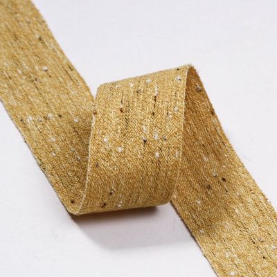 Nastro di lino di cotone a doppia faccia 6mm-40mm Rulli di nastro personalizzati OEM