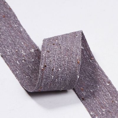 Nastro di lino di cotone a doppia faccia 6mm-40mm Rulli di nastro personalizzati OEM