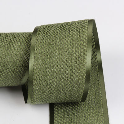 Corea Nastro di poliestere di cotone di velluto 10 mm-40 mm Nastro di velluto verde con fili