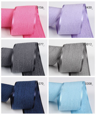 Corea Nastro di poliestere di cotone di velluto 10 mm-40 mm Nastro di velluto verde con fili