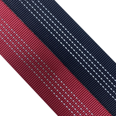 ISO9001 Strappo di fibra di polipropilene 38 mm di fibra di nylon rosso