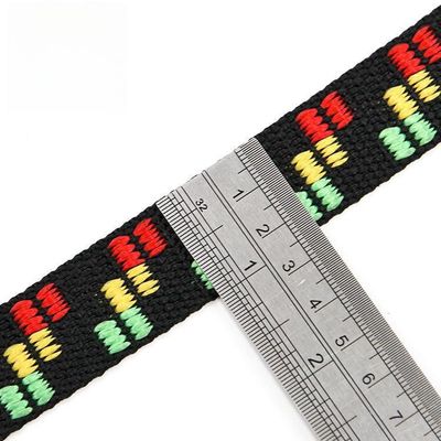500Lbs 25mm Polipropilene Webbing per collari per cani Black Webbing