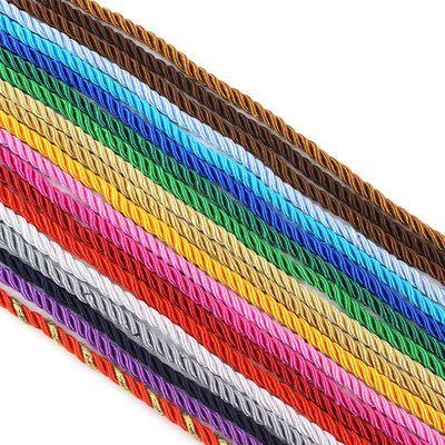 3 fili di corda di nylon a doppia trama 1 cm di corda poliesterica a doppia trama