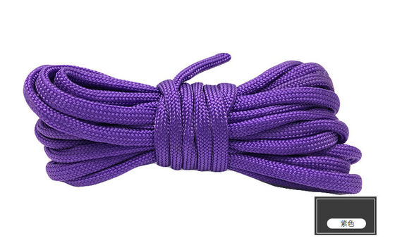 Corde di nylon colorate arancioni ISO9001 Corde di poliestere a doppia trama
