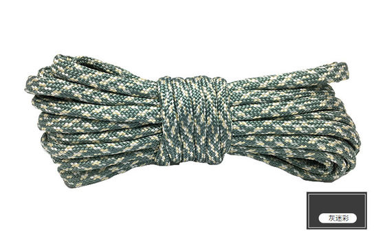 Corde di nylon colorate arancioni ISO9001 Corde di poliestere a doppia trama
