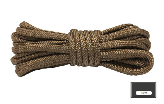 Corde di nylon colorate arancioni ISO9001 Corde di poliestere a doppia trama