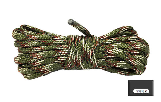 Corde di nylon colorate arancioni ISO9001 Corde di poliestere a doppia trama