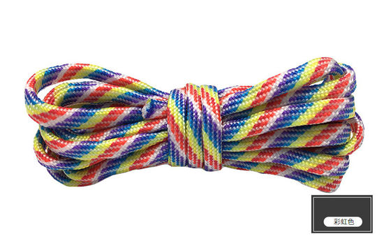 Corde di nylon colorate arancioni ISO9001 Corde di poliestere a doppia trama