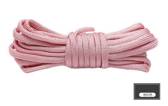 Corde di nylon colorate arancioni ISO9001 Corde di poliestere a doppia trama