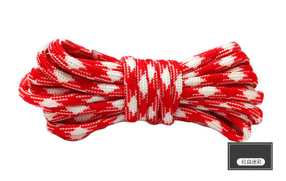 Corde di nylon colorate arancioni ISO9001 Corde di poliestere a doppia trama
