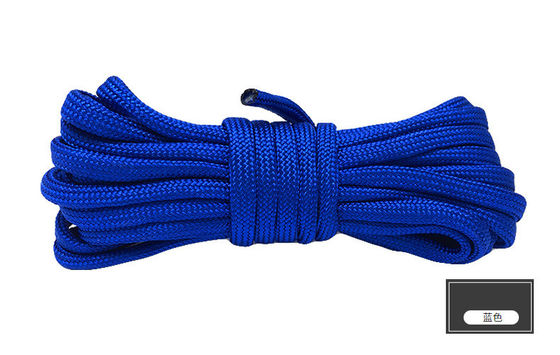 Corde di nylon colorate arancioni ISO9001 Corde di poliestere a doppia trama