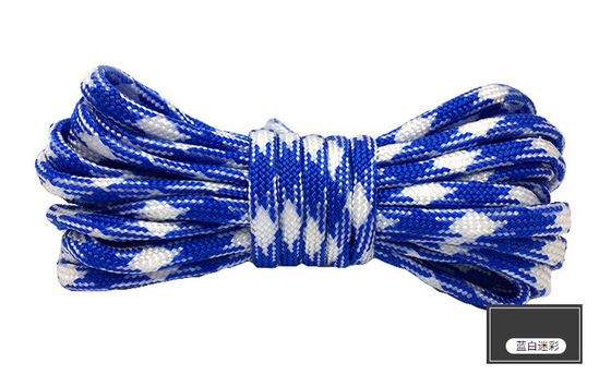 Corde di nylon colorate arancioni ISO9001 Corde di poliestere a doppia trama