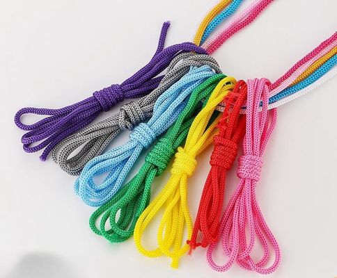 Rosa DIY 3mm Polipropilene Corda viola doppio intrecciato Polipropilene Corda