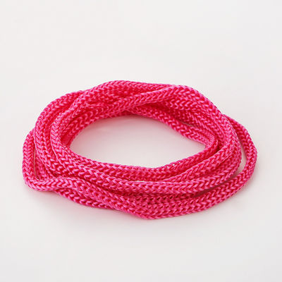 Rosa DIY 3mm Polipropilene Corda viola doppio intrecciato Polipropilene Corda