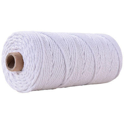 Verde 3 fili corda di nylon contorta 3 mm Macrame corda di cotone intrecciata