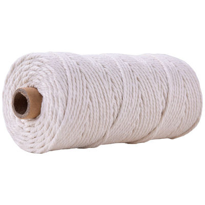 Verde 3 fili corda di nylon contorta 3 mm Macrame corda di cotone intrecciata