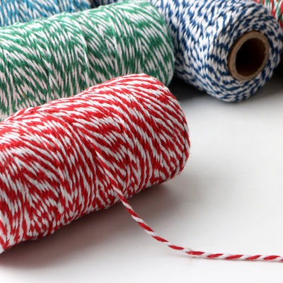Fai da te 2 fili di cordone torto 550 libbre 2 mm di cotone macrame cordone