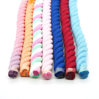 13mm Triplice corda di cotone contorta di colore misto Dog Leash corda da arrampicata